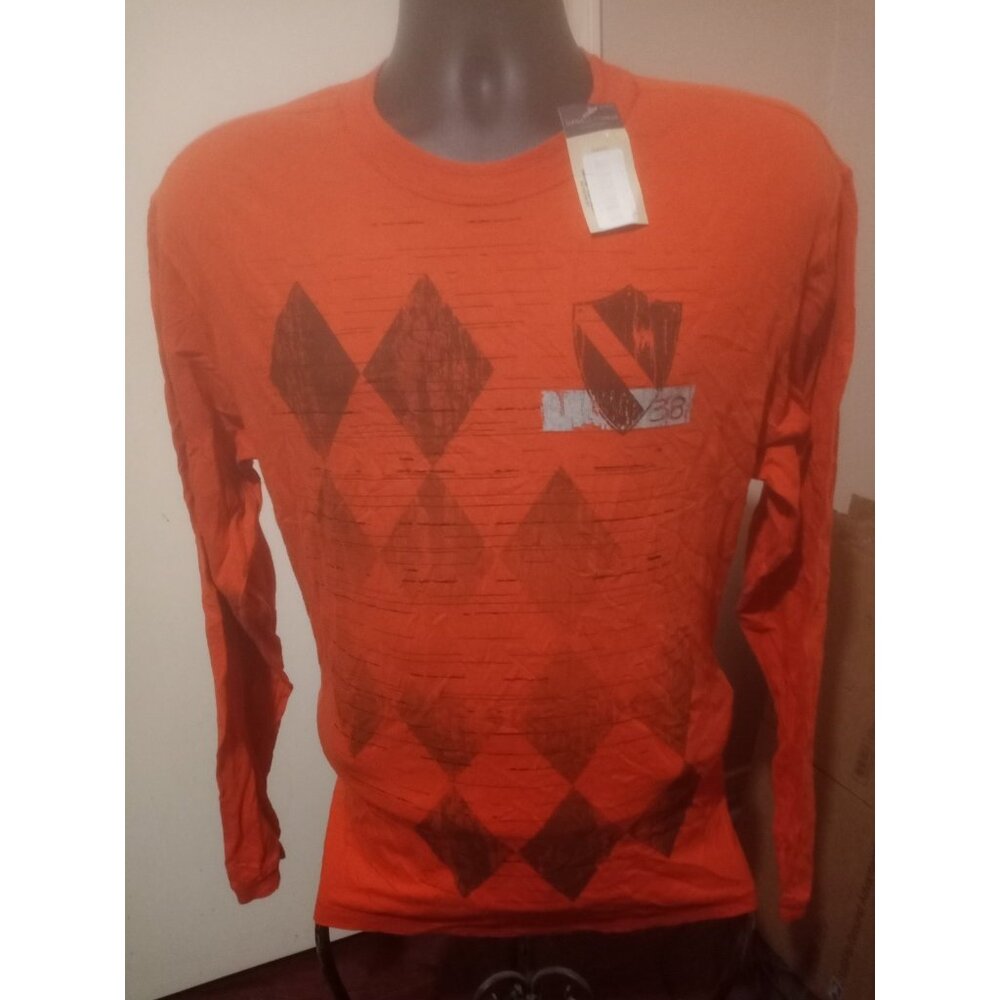 NEW Daniel Cremieux Collection Men’s T-Shirt Long Sleeve Crew Neck Medium M